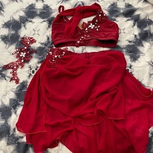 PATRICK J DESIGN Custom Red Costume